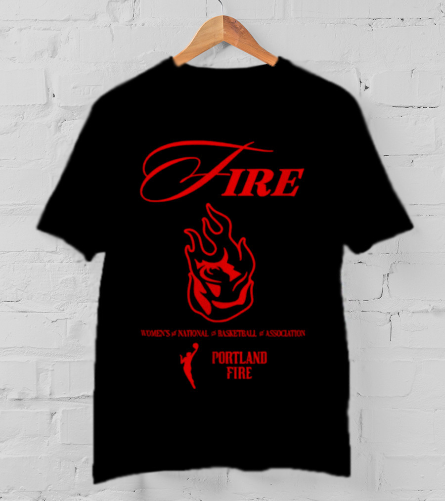 FIRE Portland Fire Women's National Basketball Association 2026 T-Shirt