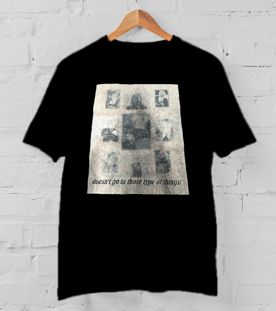 Dir En Grey Kyo Collage Doesn't Go To Those Type Of Things T-Shirt