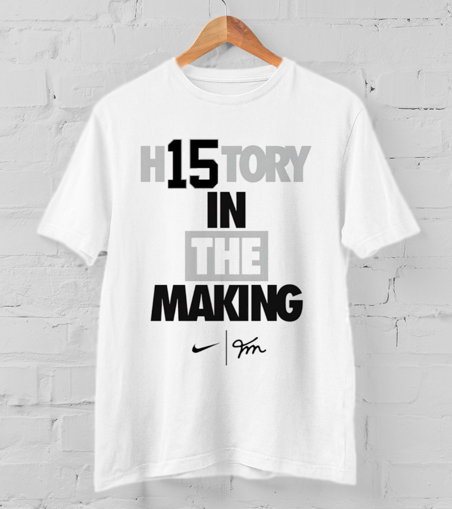 Fernando Mendoza Las Vegas Raiders H15tory In The Making Nike T-Shirt