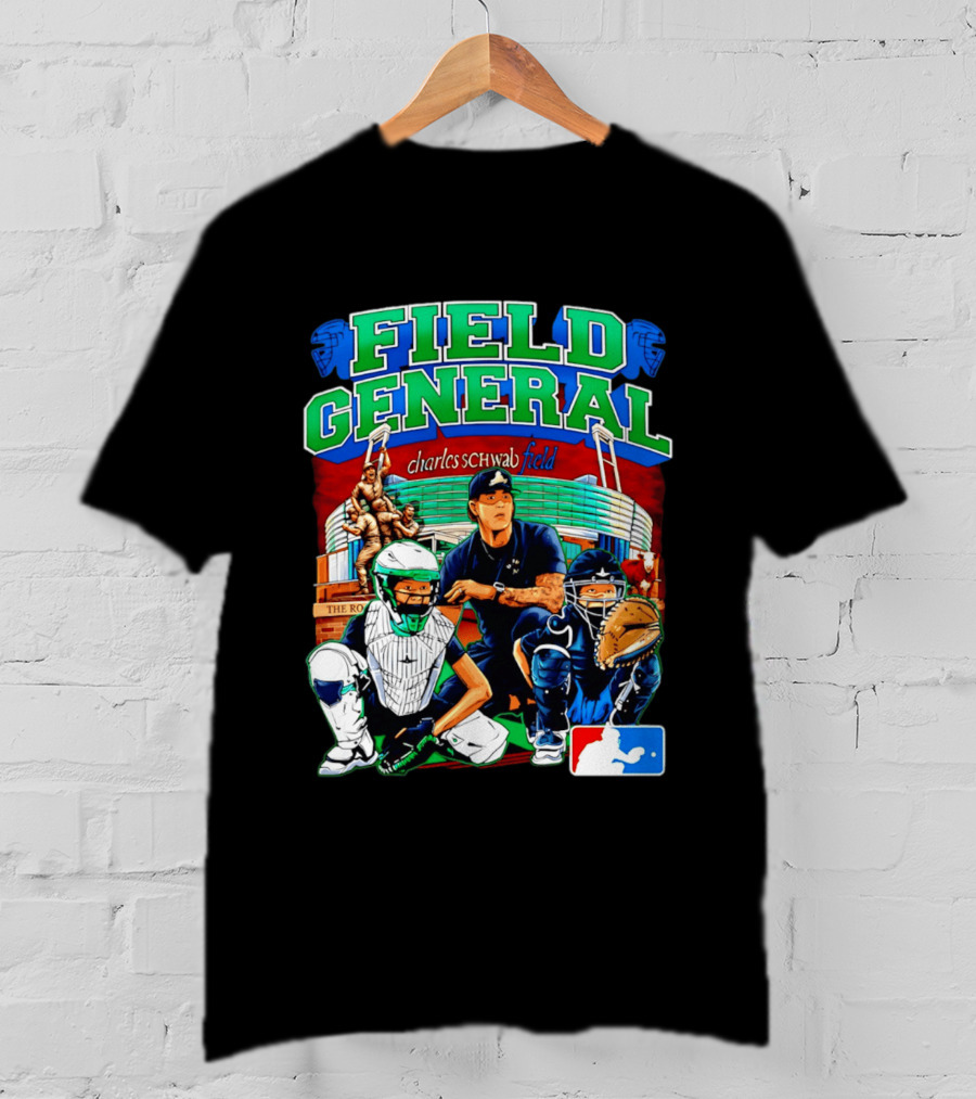 Field General Charles Schwab Field Baseball Player 0002 T-Shirt