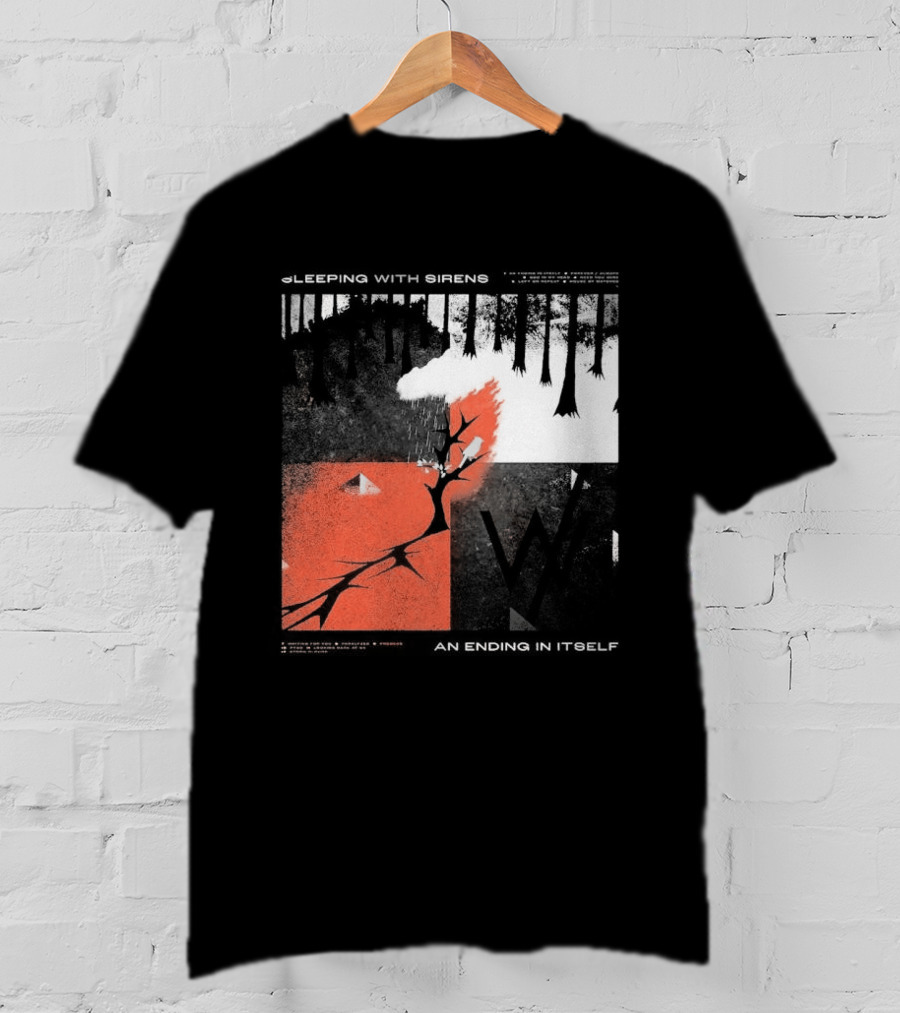 Sleeping Sirens An Ending In Itself 2026 Seasons Mineral Trees T-Shirt