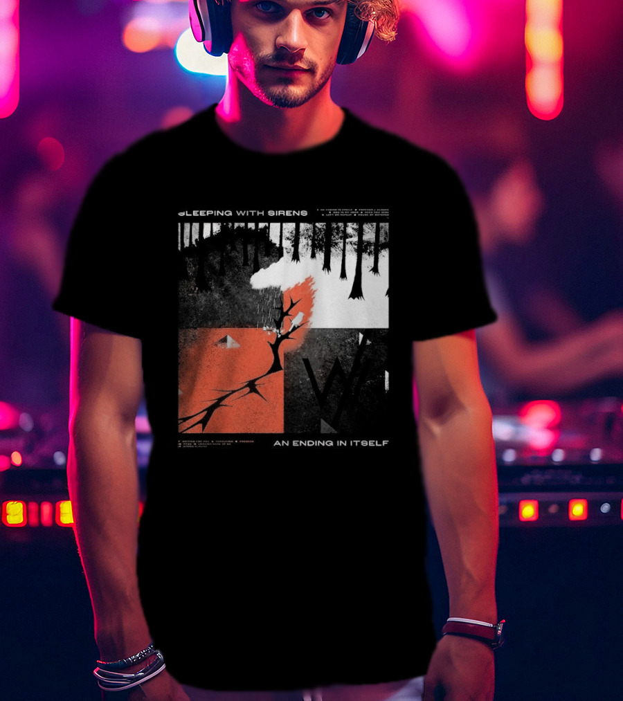 Sleeping Sirens An Ending In Itself 2026 Seasons Mineral Trees T-Shirt