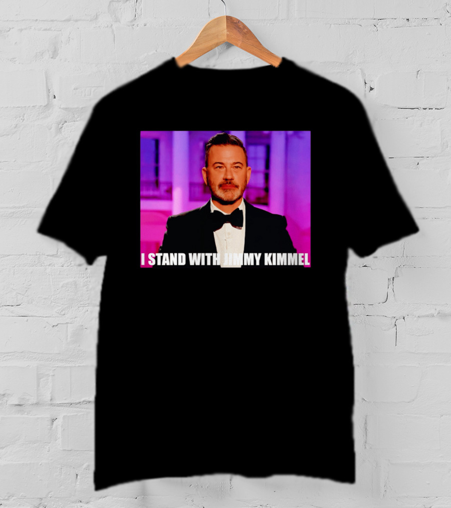 I Stand With Jimmy Kimmel Against Melania Trump T-Shirt