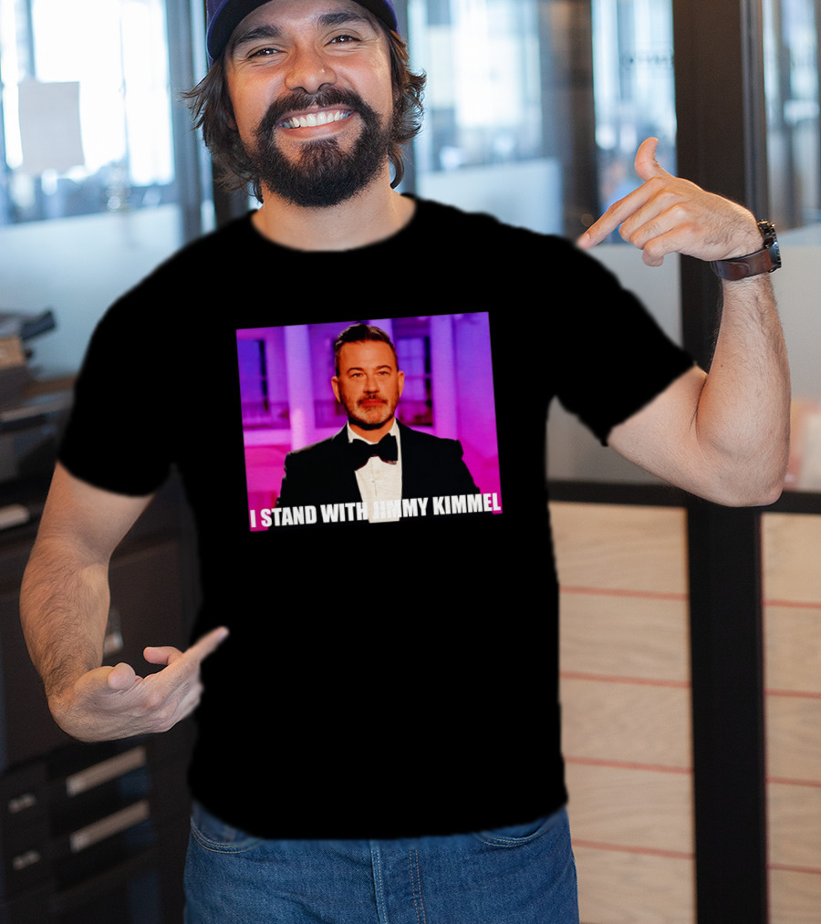 I Stand With Jimmy Kimmel Against Melania Trump T-Shirt