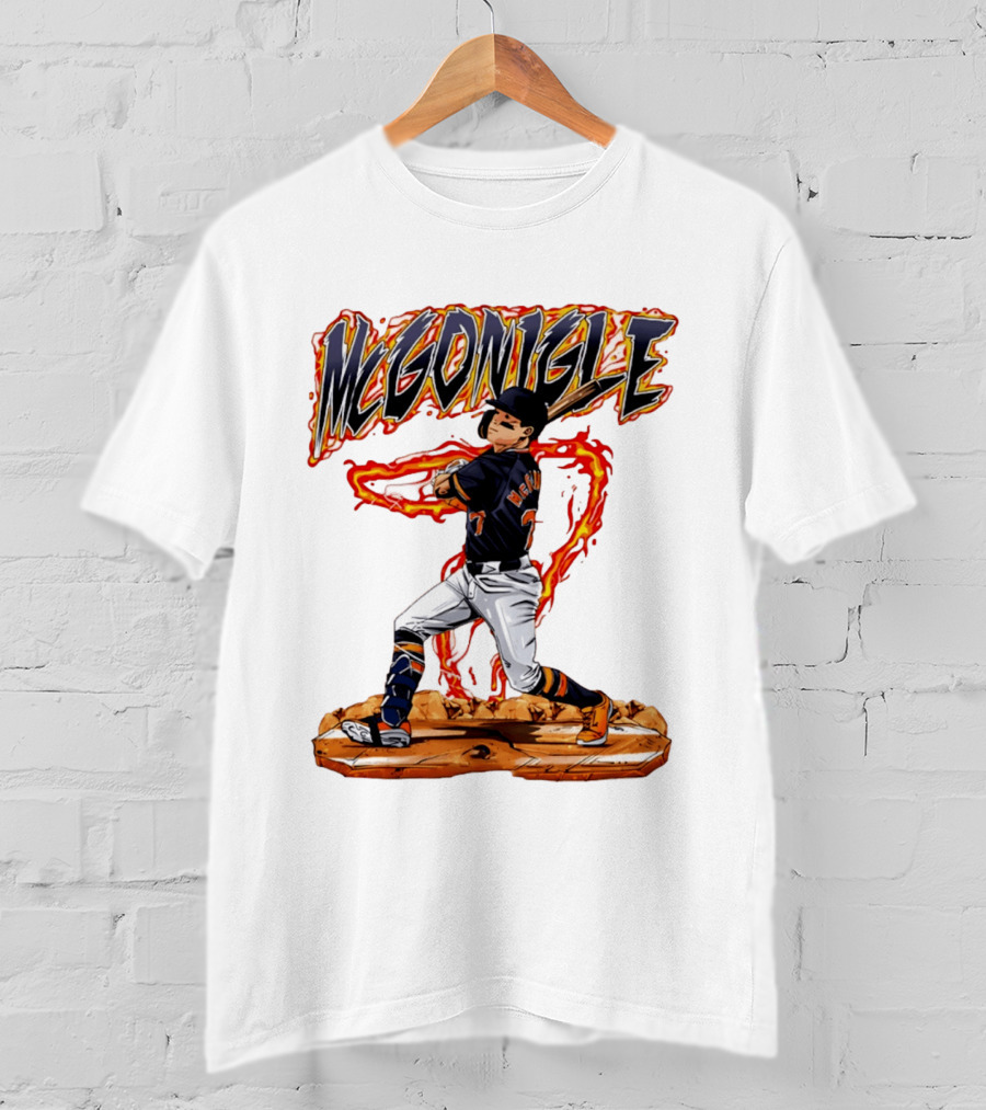 Kevin McGonigle Detroit Tigers 2026 Baseball Manga T-Shirt