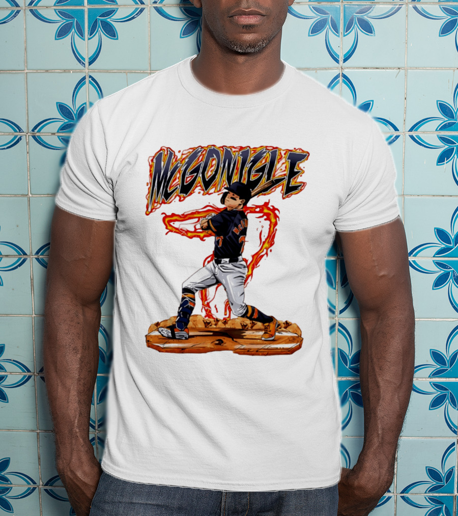 Kevin McGonigle Detroit Tigers 2026 Baseball Manga T-Shirt