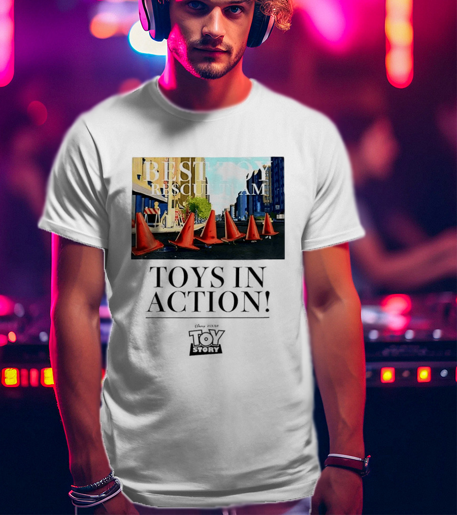 Best Toy Rescue Team Toys In Action T-Shirt
