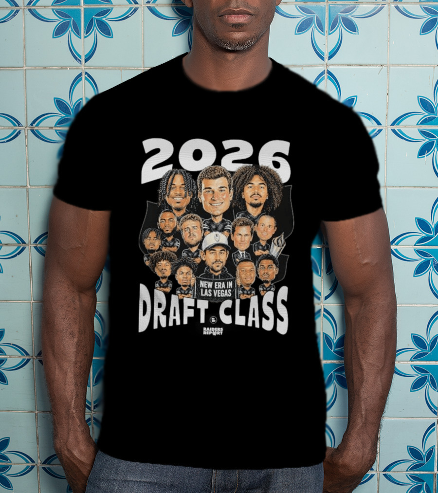 2026 New Era In Las Vegas Draft Class Team Players T-Shirt