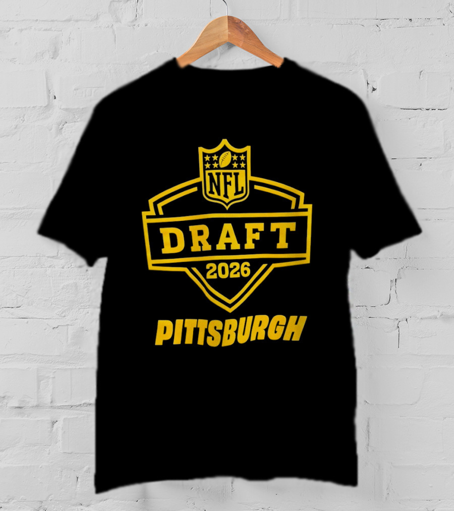 Pittsburgh NFL Draft 2026 Football Steelers T-Shirt