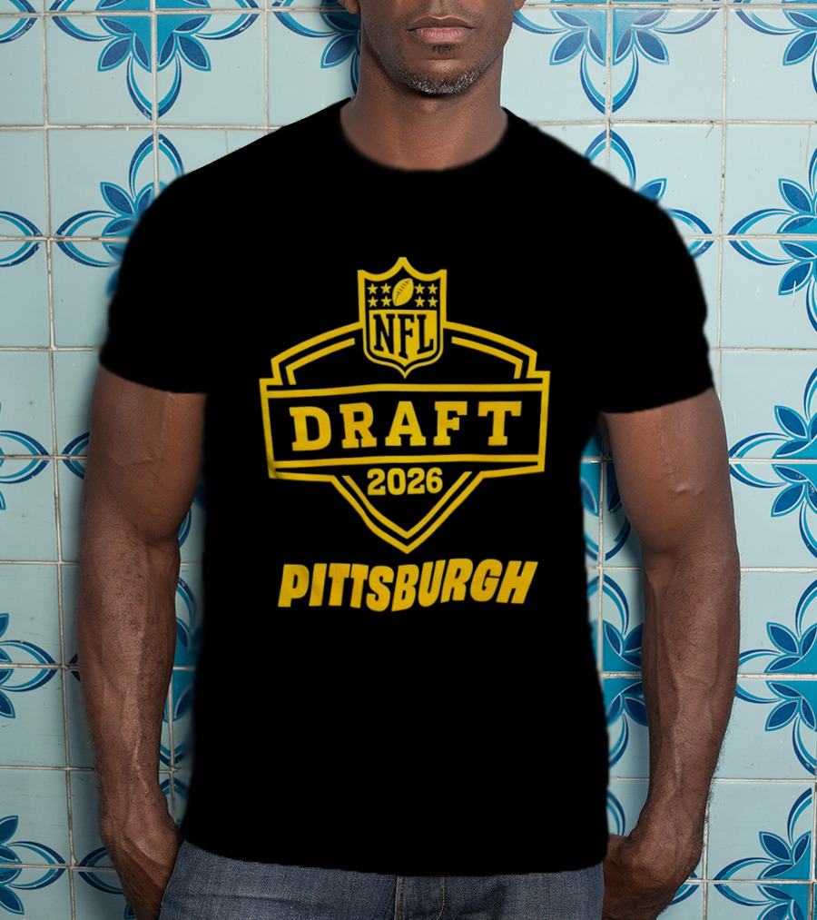 Pittsburgh NFL Draft 2026 Football Steelers T-Shirt