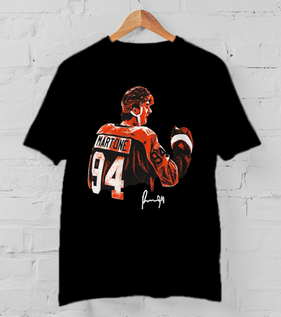 Porter Martone 94 Philadelphia Flyers Hockey NHL Player T-Shirt