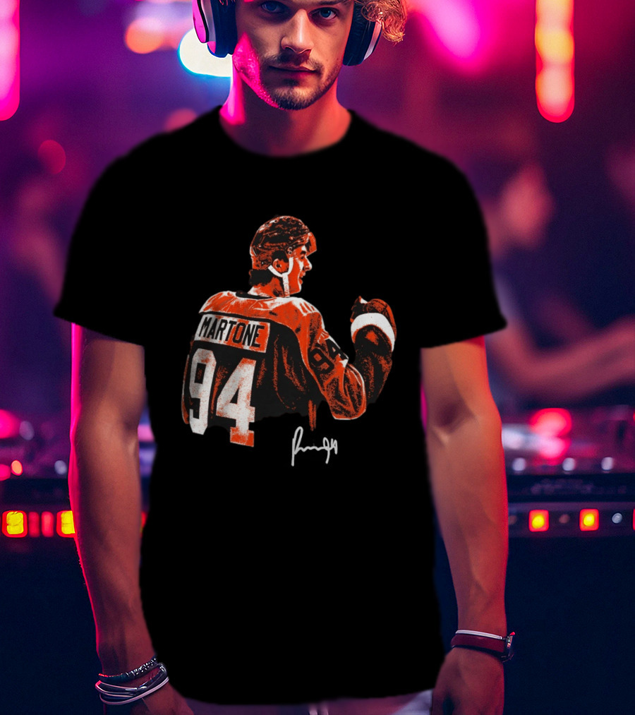 Porter Martone 94 Philadelphia Flyers Hockey NHL Player T-Shirt