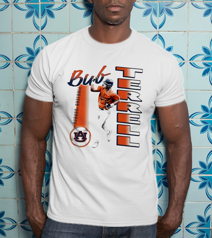 Bub Terrell Auburn Baseball Player Auburn Tigers T-Shirt