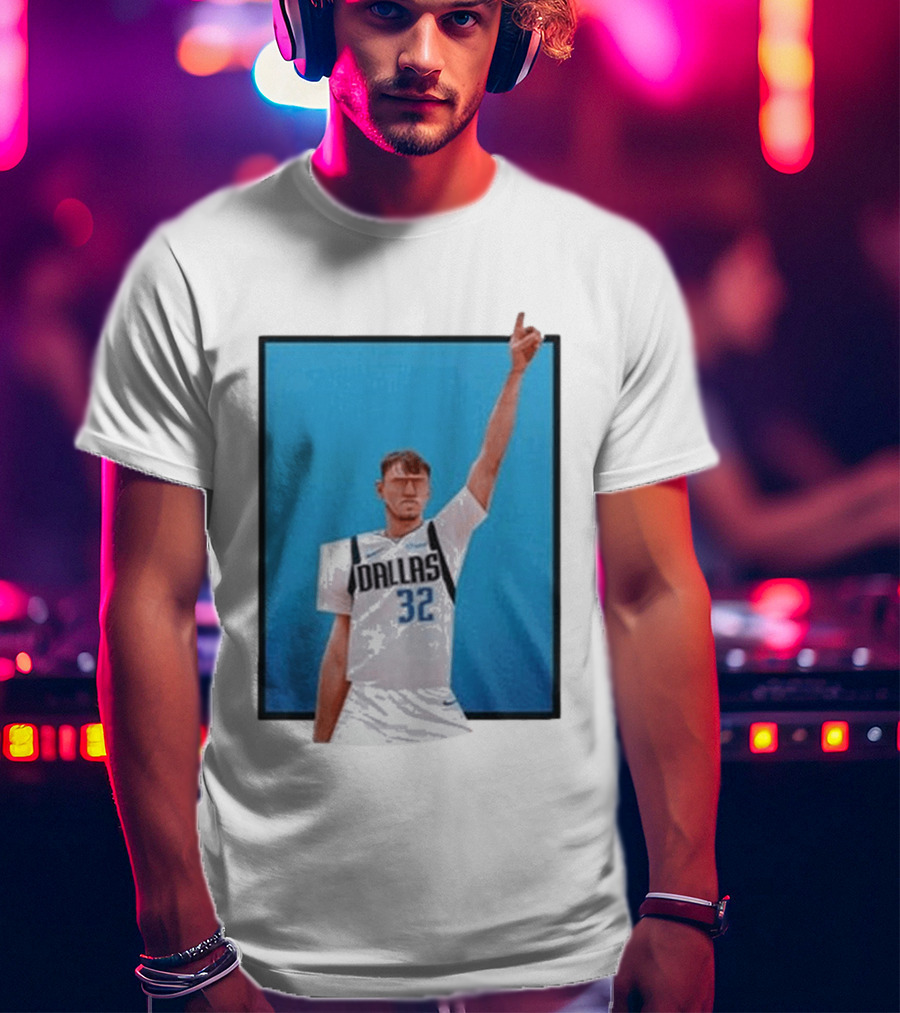 Dallas Mavericks Cooper Flagg 32 NBA 2025 26 Rookie Of The Year T-Shirt