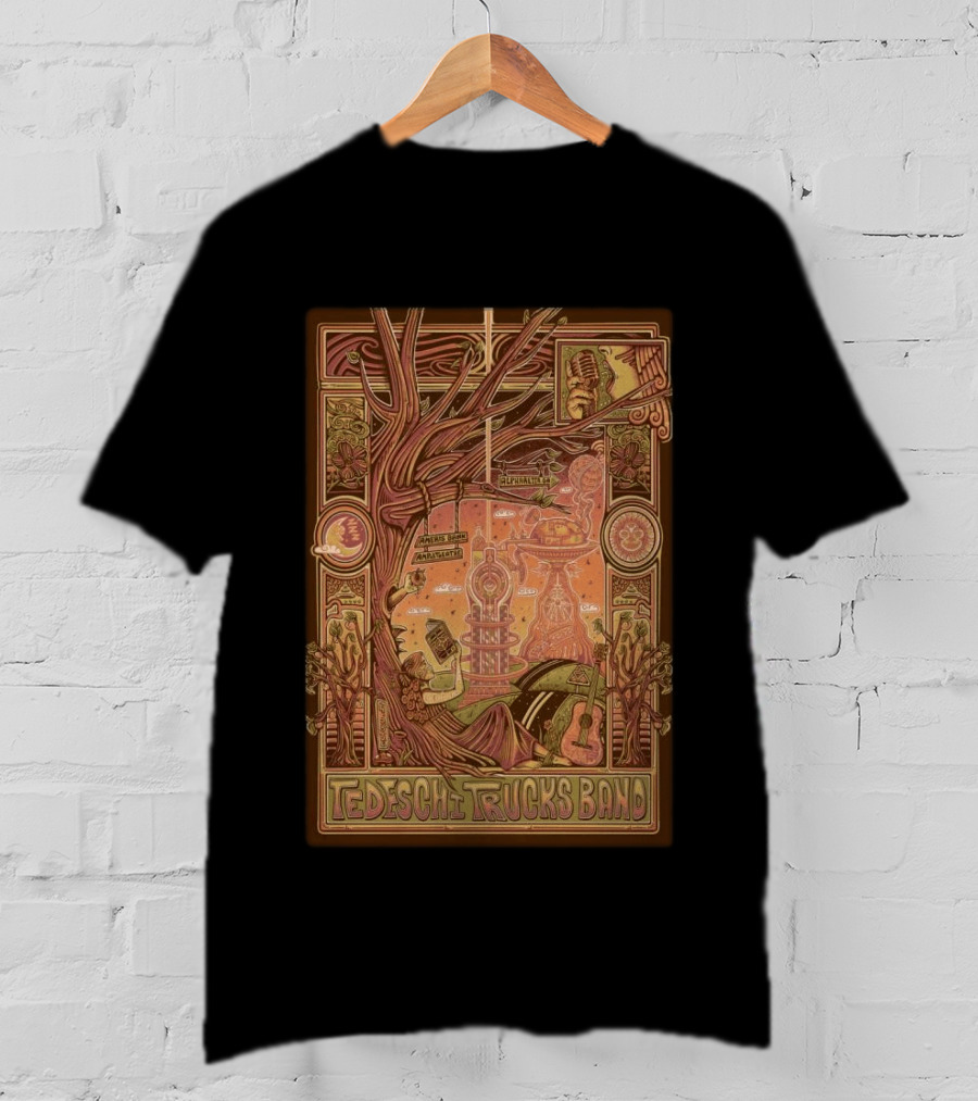 Tedeschi Trucks Band Ameris Bank Amphitheatre Alpharetta GA April 28 2026 Event T-Shirt