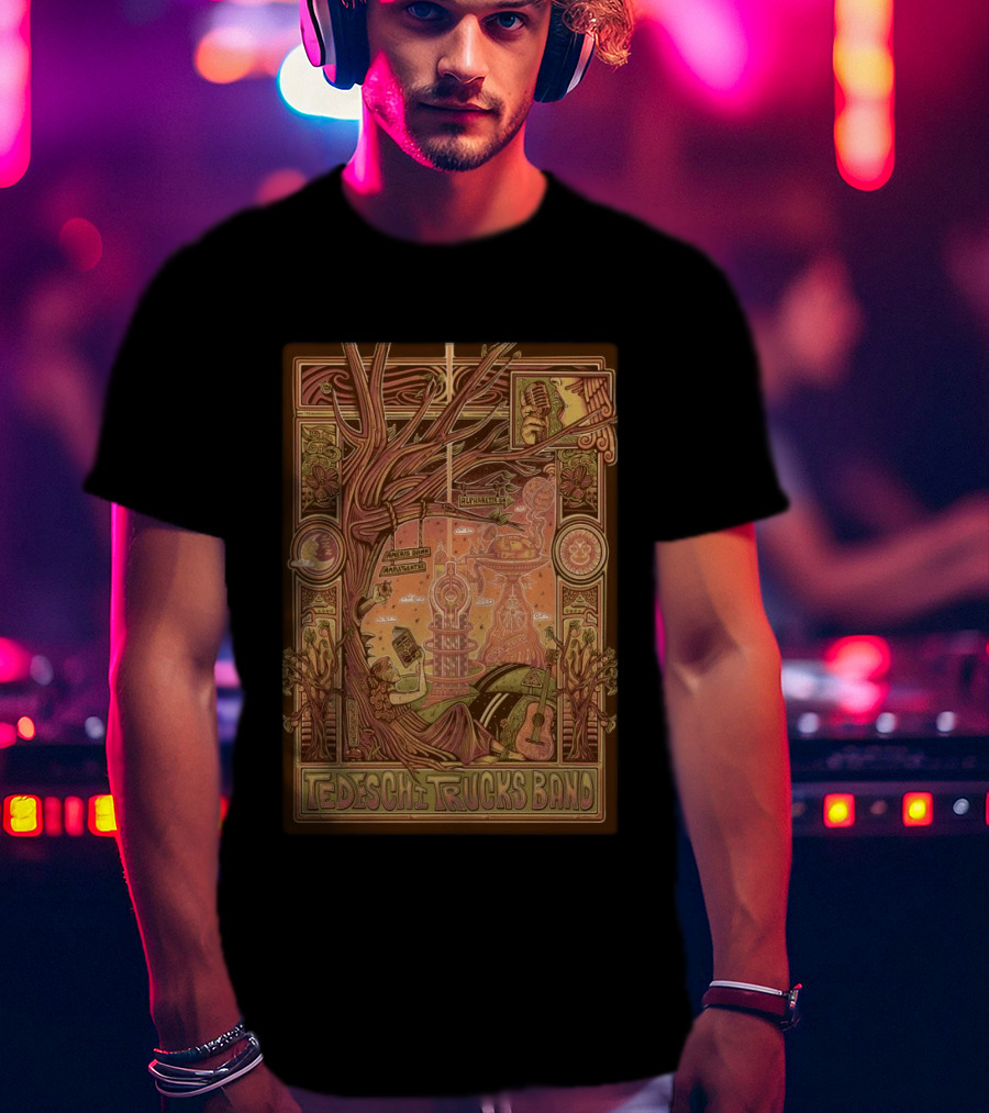 Tedeschi Trucks Band Ameris Bank Amphitheatre Alpharetta GA April 28 2026 Event T-Shirt