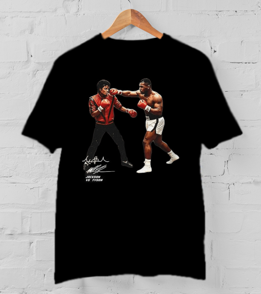 Greatest Mikes 2026 Jackson Vs Tyson Boxing Matchup Iconic Showdown T-Shirt