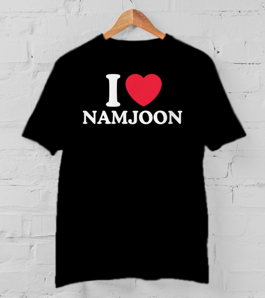 I Love Namjoon BTS T-Shirt