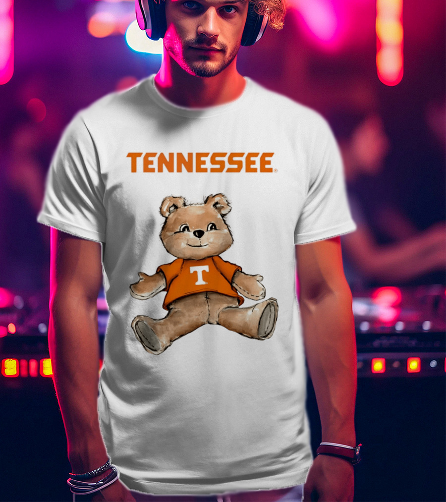 Tennessee Volunteers Teddy Bear Orange T T-Shirt