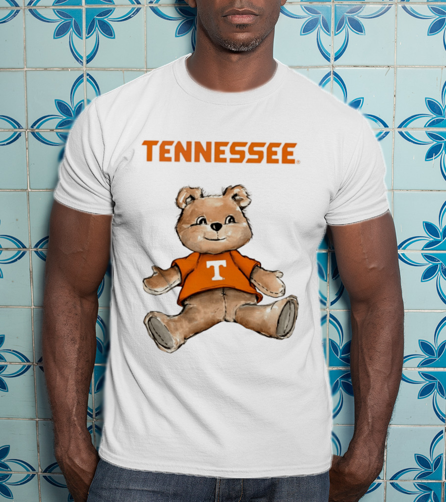 Tennessee Volunteers Teddy Bear Orange T T-Shirt