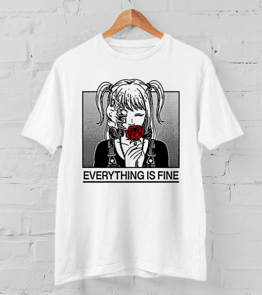 Tomie Kawakami Everything Is Fine Anime T-Shirt