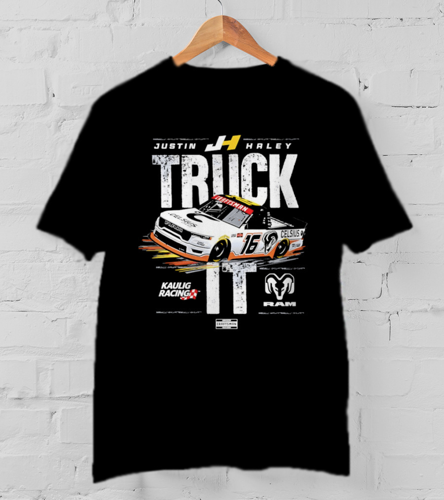Justin Haley Truck It Kaulig Racing Ram Craftsman 16 T-Shirt