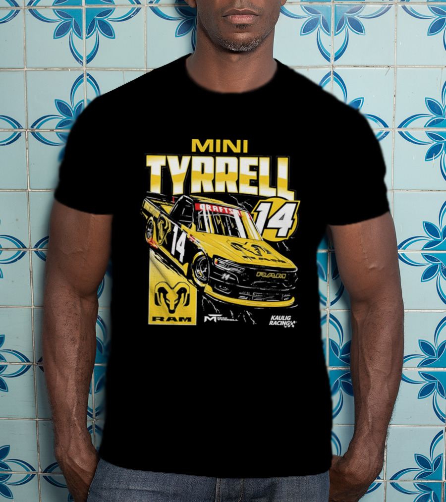 Mini Tyrell Kaulig Racing Ram NASCAR Craftsman 14 Car T-Shirt