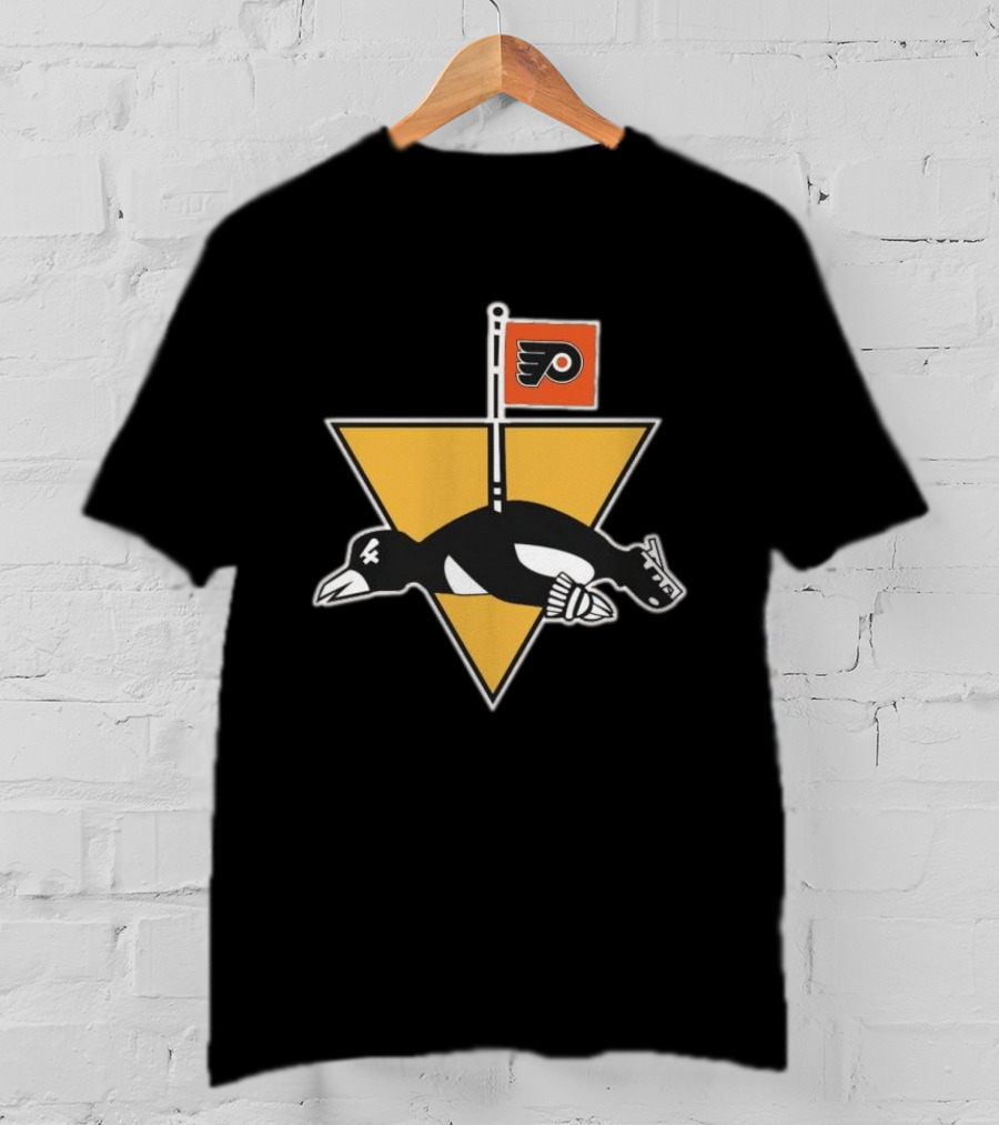 Philadelphia Beat 2026 Flyers Vs Penguins Rivalry T-Shirt