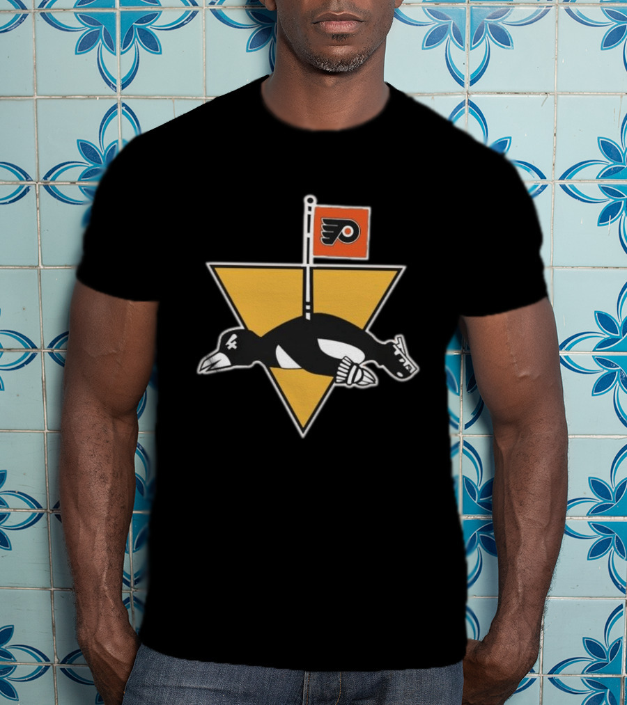 Philadelphia Beat 2026 Flyers Vs Penguins Rivalry T-Shirt