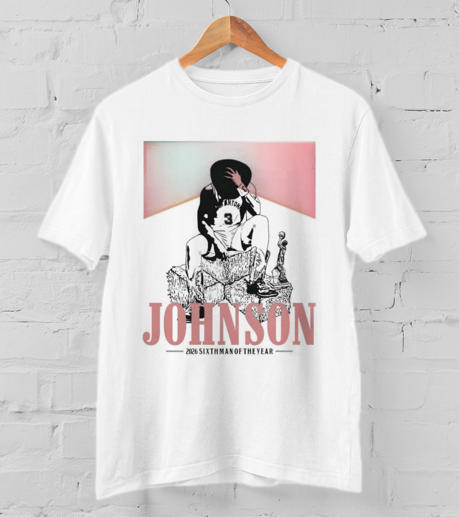 Johnson 26 Sixthman Of The Year 2026 T-Shirt