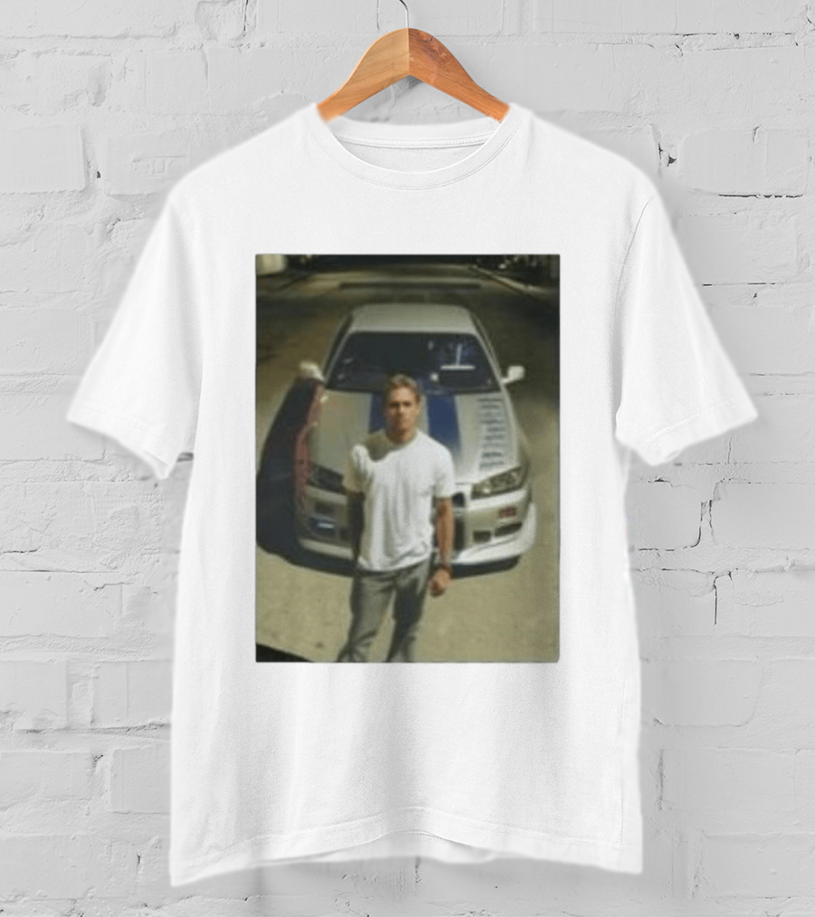 50th Birthday Archive 01 The Paul Walker Foundation Nissan Skyline R34 T-Shirt