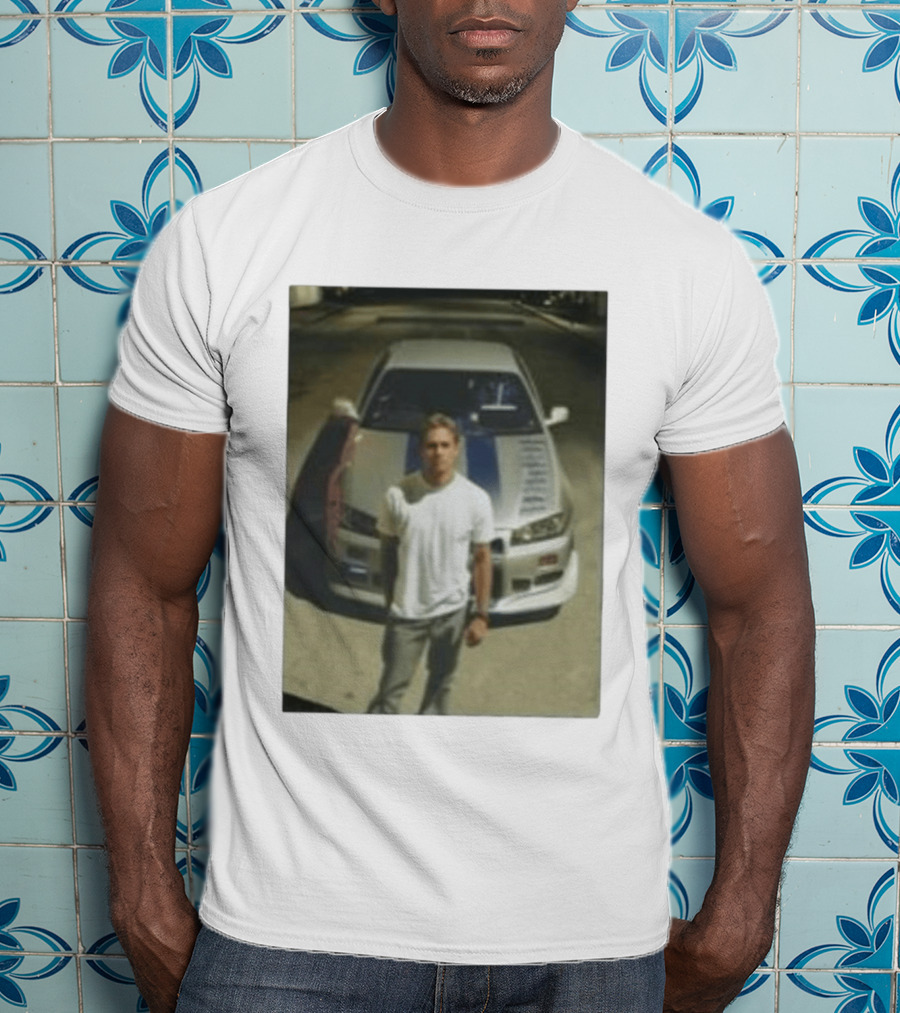 50th Birthday Archive 01 The Paul Walker Foundation Nissan Skyline R34 T-Shirt