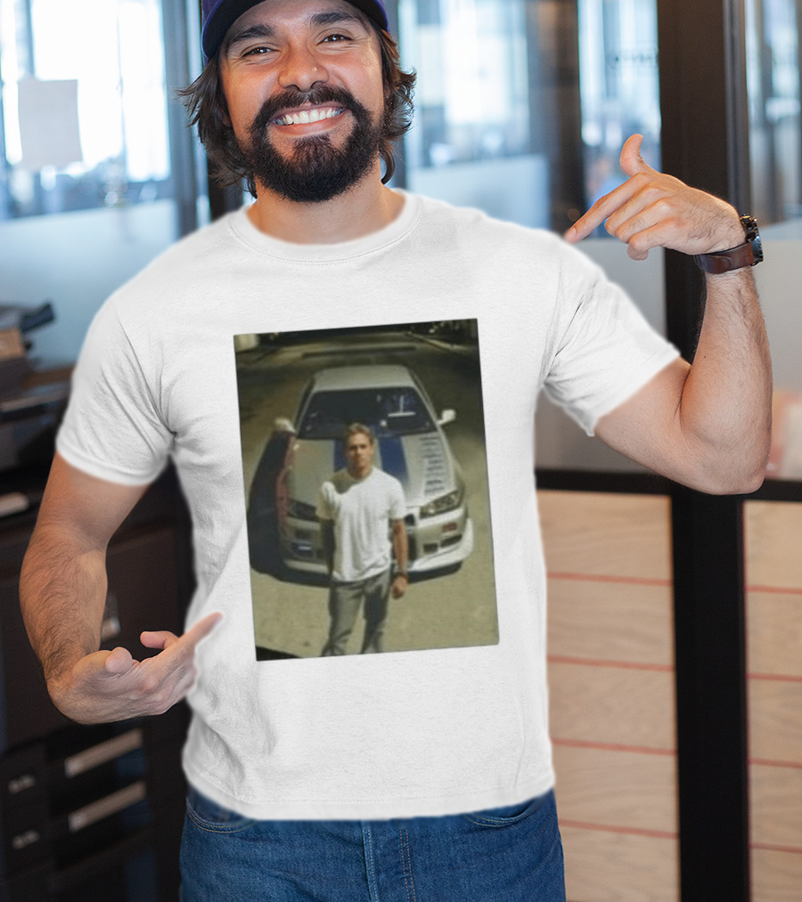 50th Birthday Archive 01 The Paul Walker Foundation Nissan Skyline R34 T-Shirt