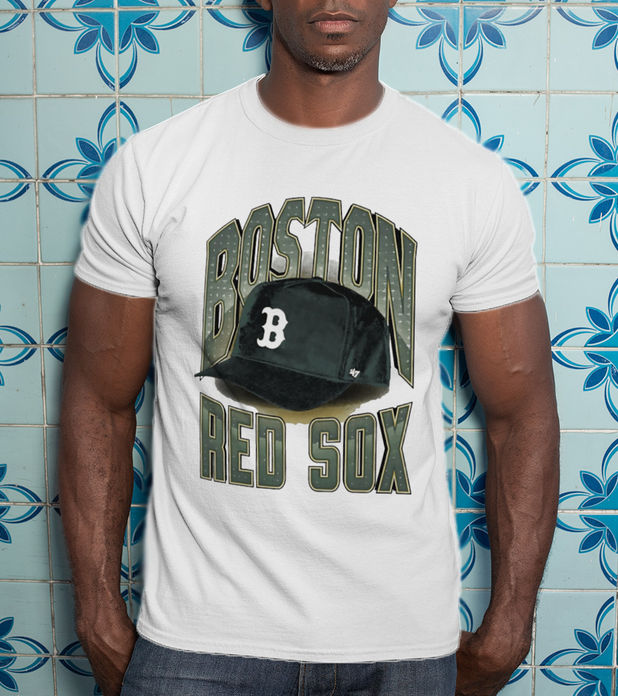 Boston Red Sox B Hat 47 Brand City Connect Dune Tubular T-Shirt