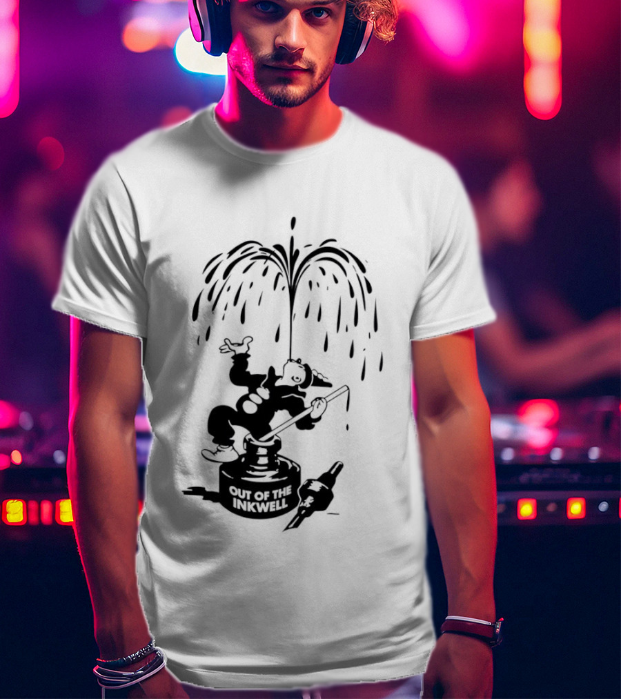 Koko The Clown Out Of The Inkwell Vintage Cartoon T-Shirt