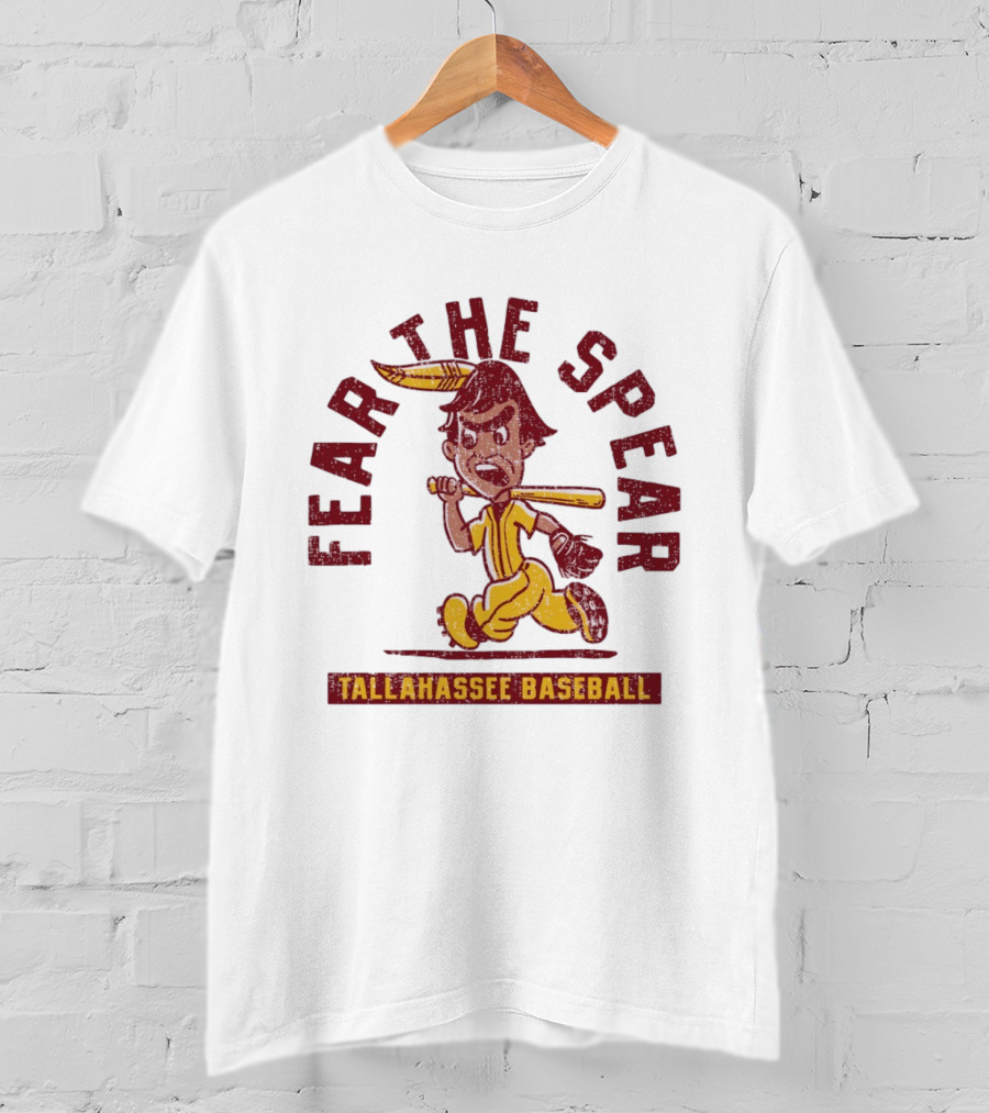 Florida State Seminoles Fear The Spear Tallahassee Baseball T-Shirt