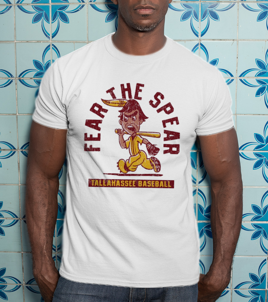 Florida State Seminoles Fear The Spear Tallahassee Baseball T-Shirt