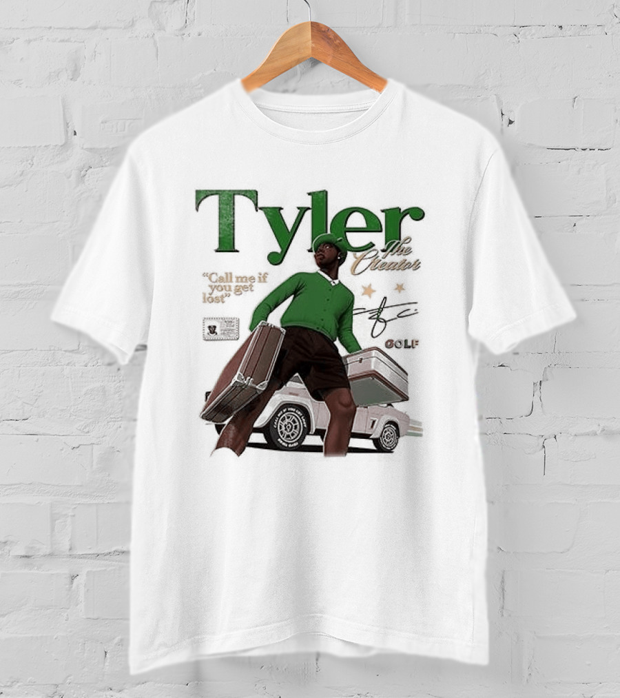 Tyler The Creator Call Me If You Get Lost Vintage Aesthetic Golf Wang T-Shirt
