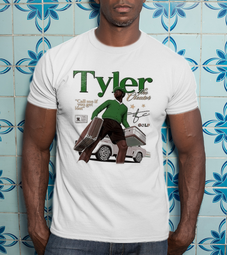 Tyler The Creator Call Me If You Get Lost Vintage Aesthetic Golf Wang T-Shirt