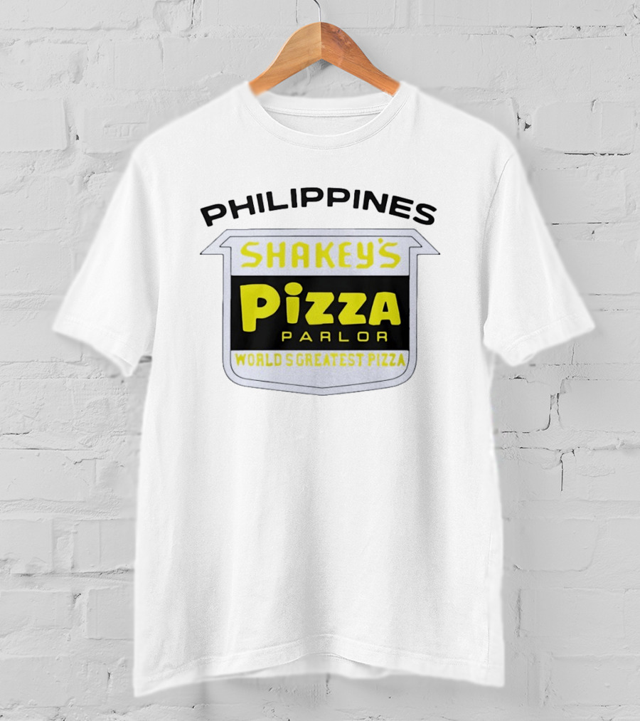 Philippines Shakey's Pizza Parlor World's Greatest Pizza T-Shirt