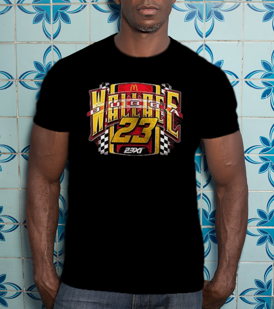 23XI Bubba Wallace McDonald's Racing 23 T-Shirt