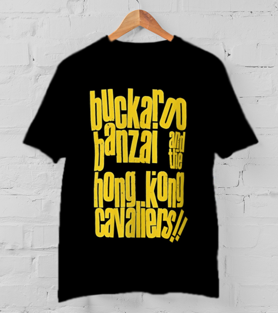 Buckaroo Banzai Hong Kong Cavaliers Yellow T-Shirt