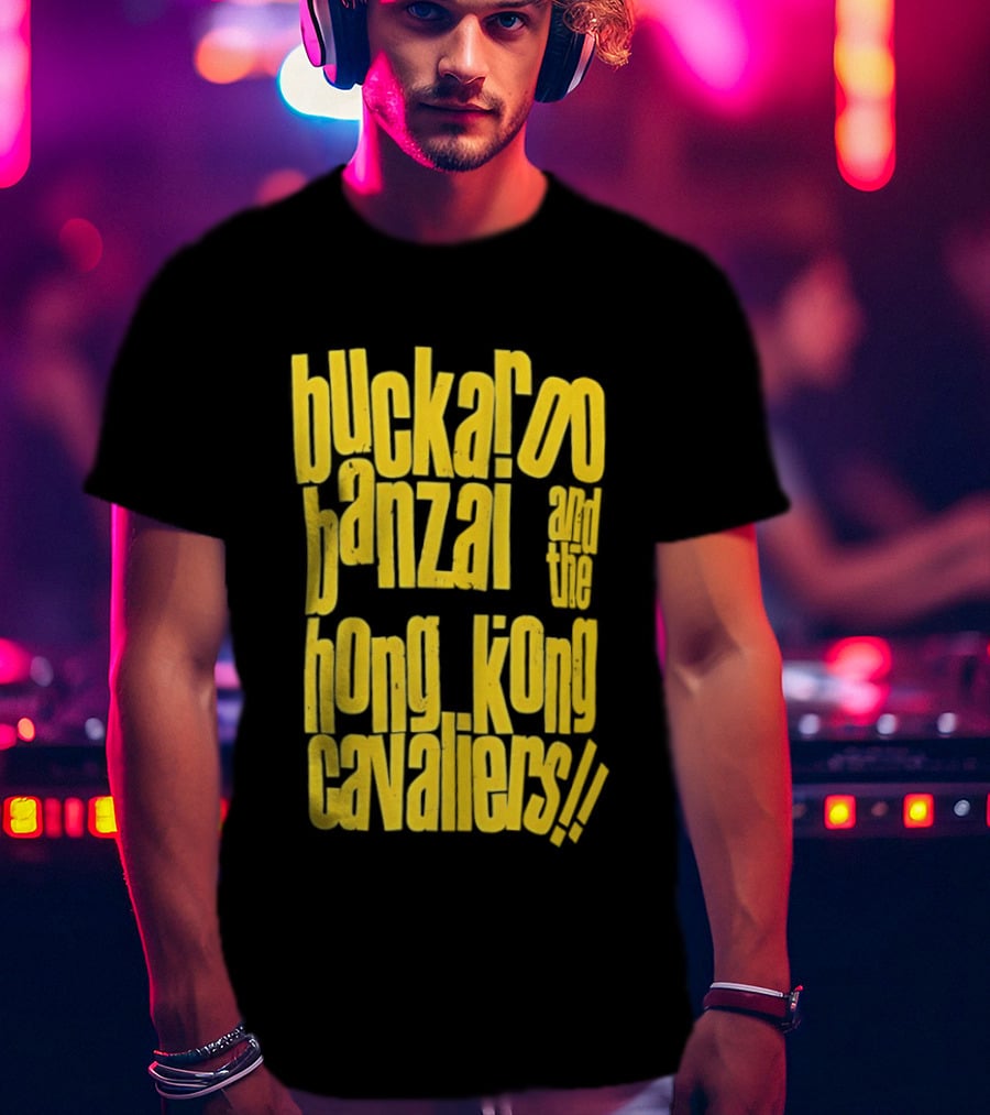 Buckaroo Banzai Hong Kong Cavaliers Yellow T-Shirt