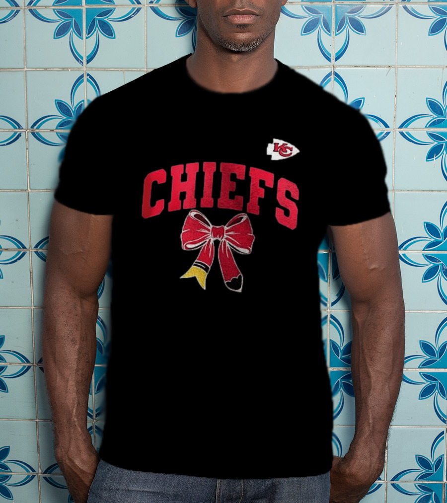 Kansas City Chiefs Retired Teacher Lover Ribbon T-Shirt