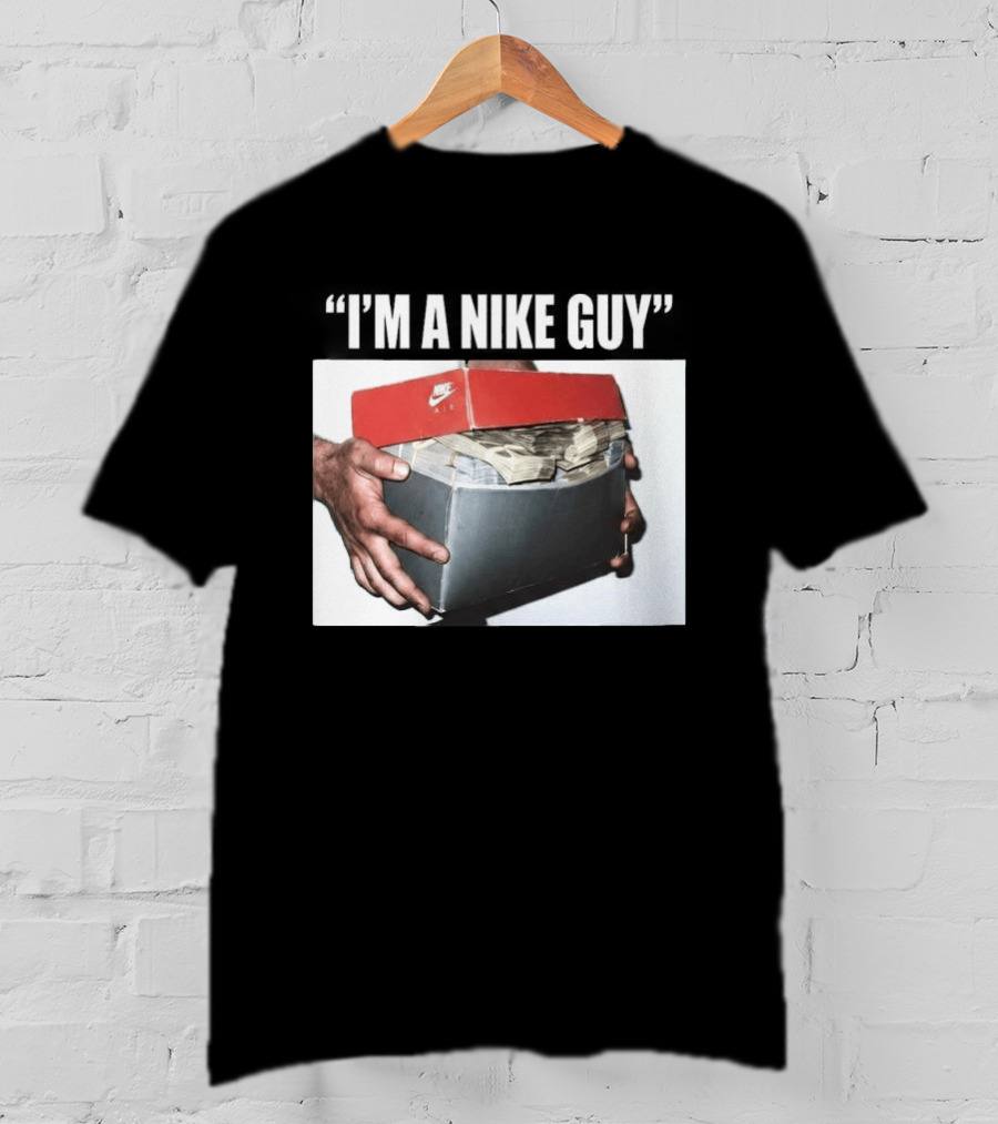 LeBron James Nike Air Cash Sneaker Box T-Shirt