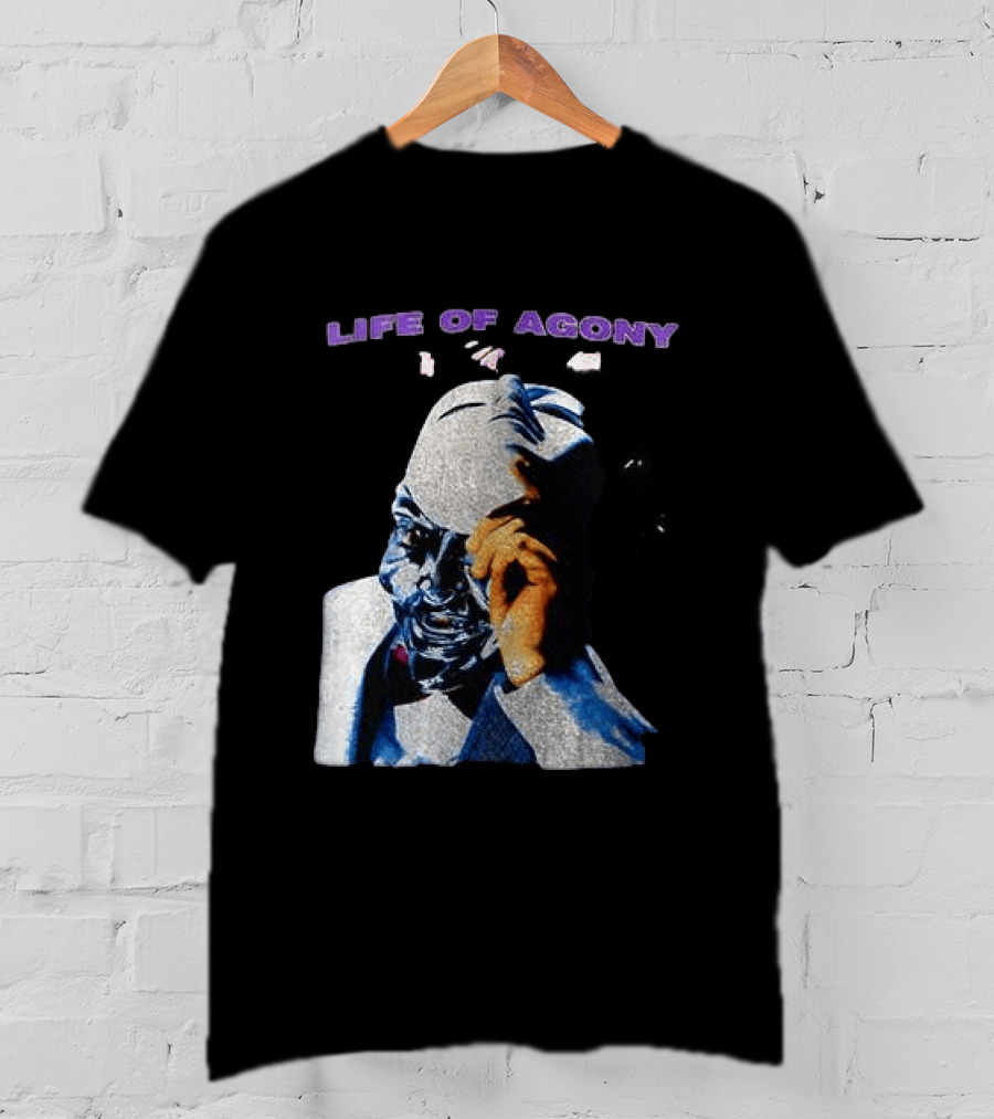 Life Of Agony Ugly Masked Face T-Shirt
