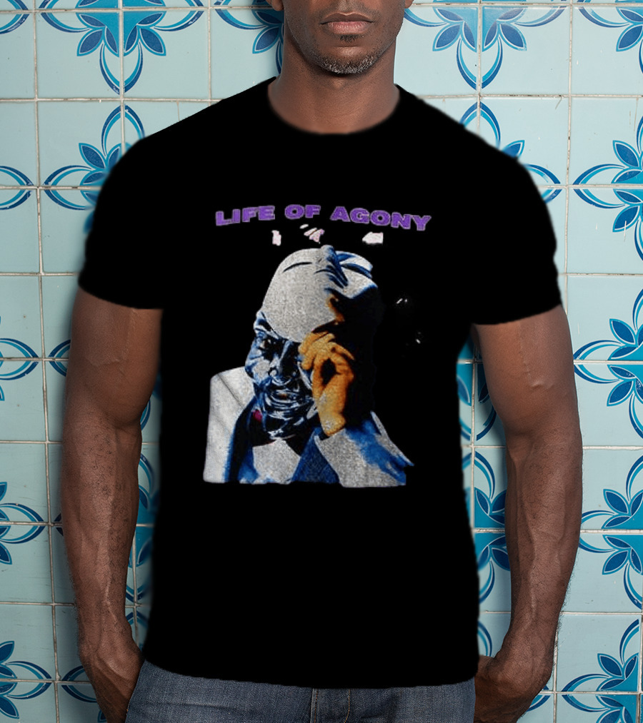 Life Of Agony Ugly Masked Face T-Shirt
