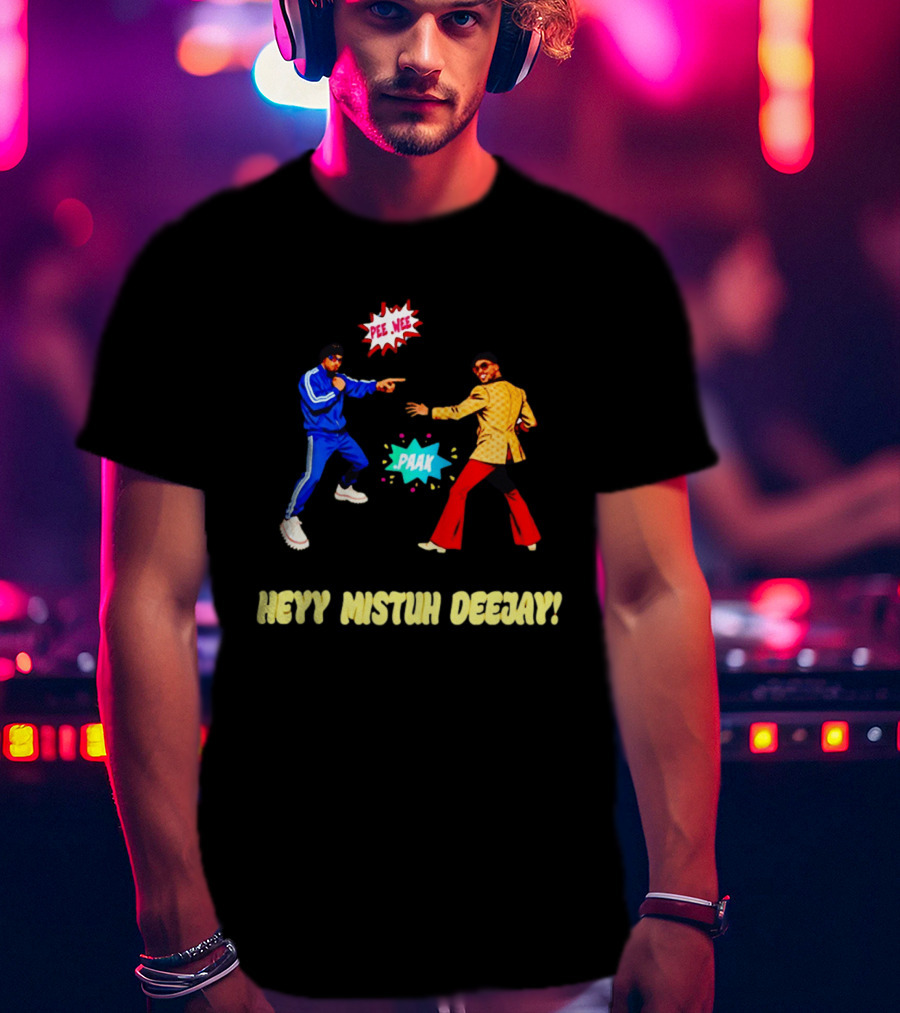 DJ Pee Wee Vs .Paak Heyy Mistuh Deejay The Romantic Tour Live 2026 T-Shirt