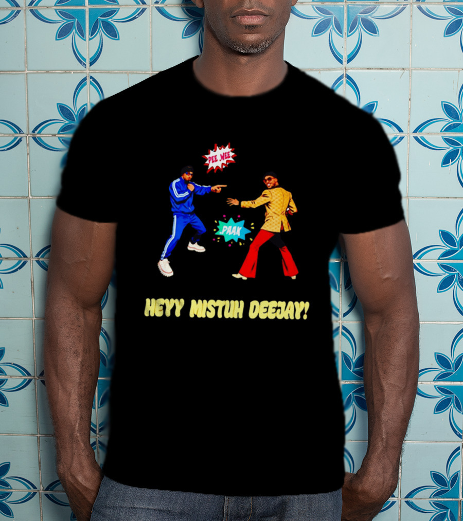 DJ Pee Wee Vs .Paak Heyy Mistuh Deejay The Romantic Tour Live 2026 T-Shirt