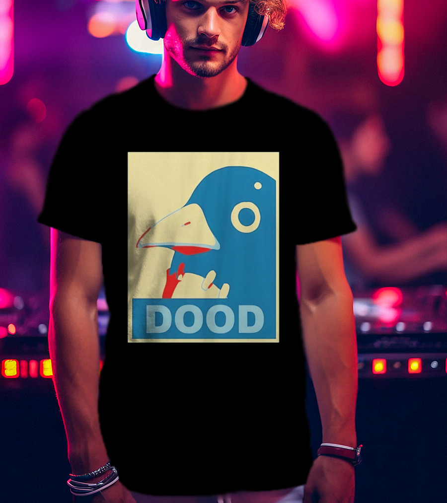 Dood Bird Art Pop T-Shirt
